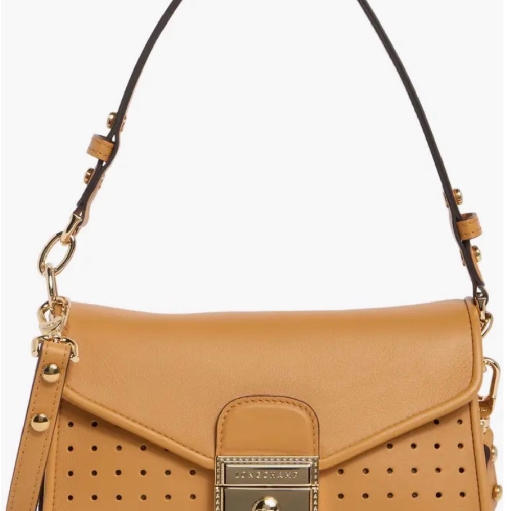 Longchamp Mademoiselle Leather Crossbody Bag